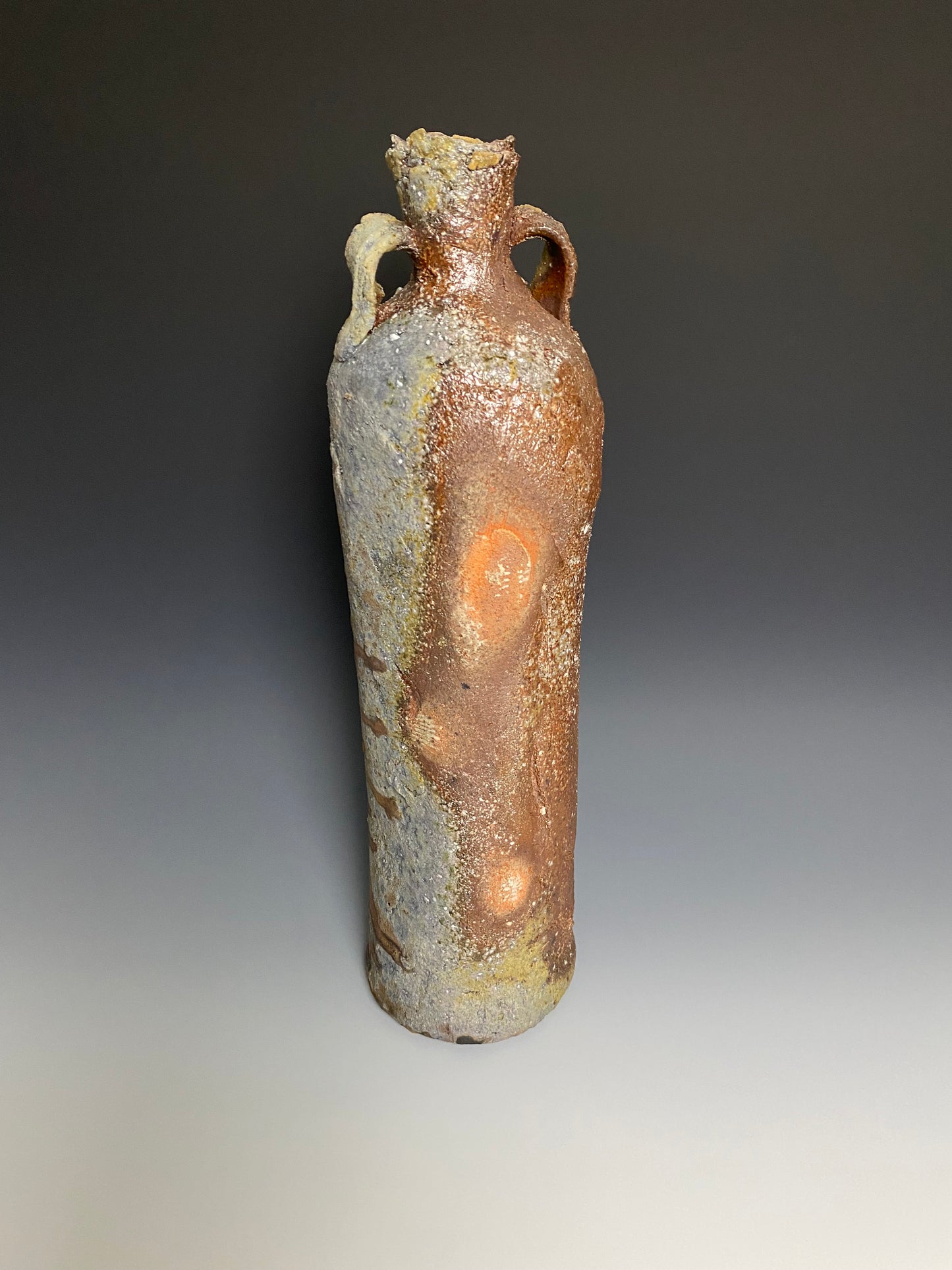 Wood Fired Bottle with Handles