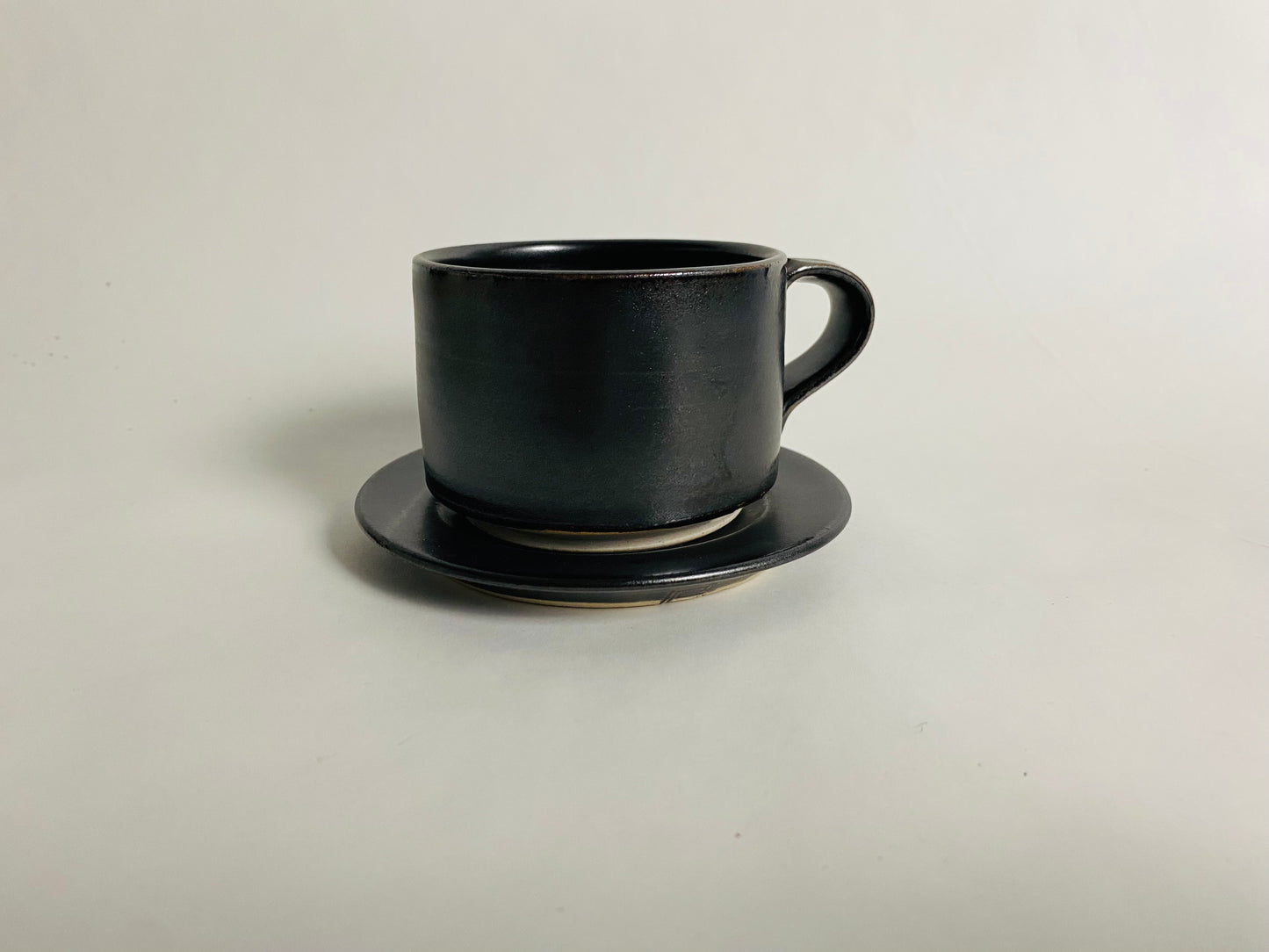 Double Espresso Cup with Saucer