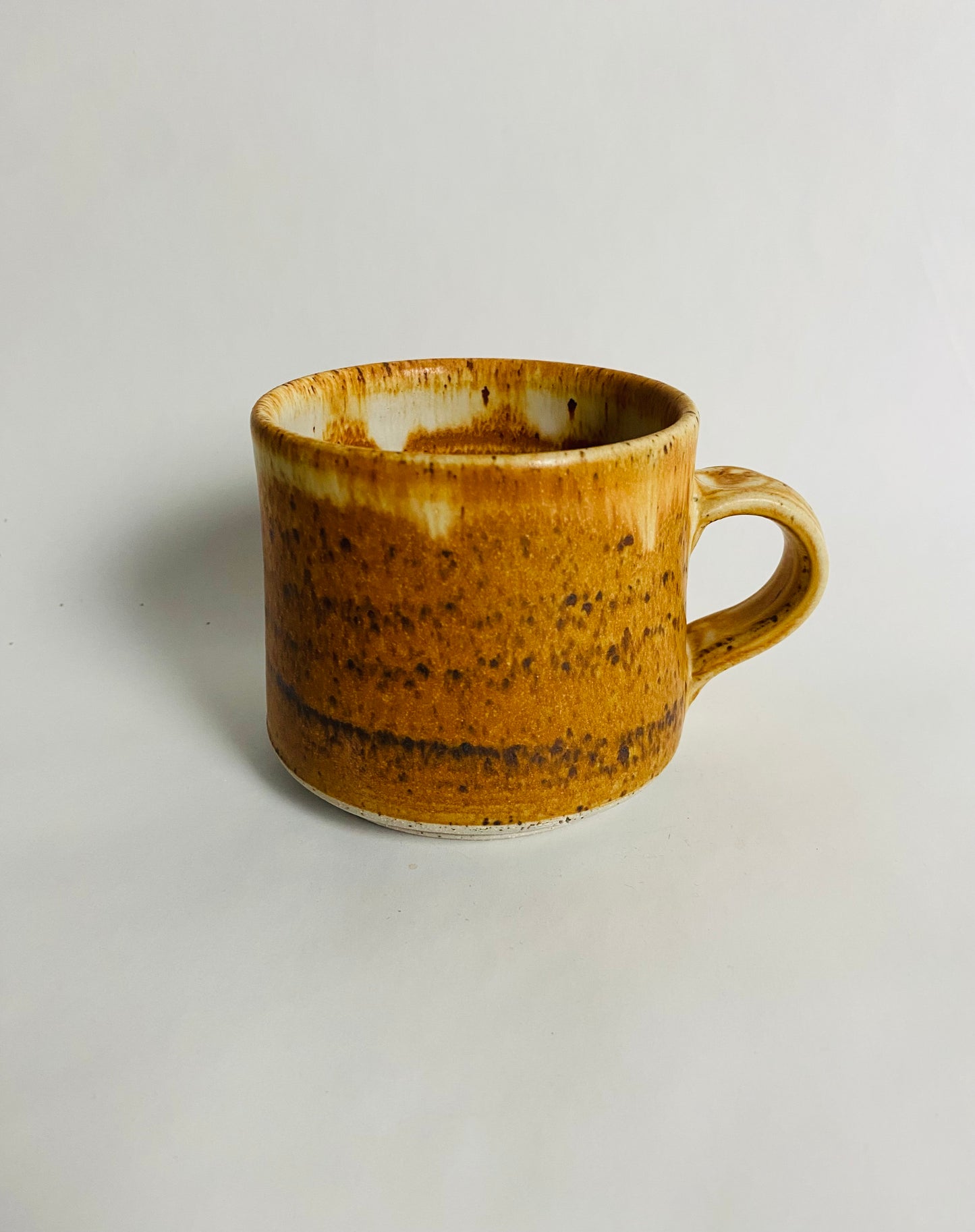 Orange/Rust Speckled Mug