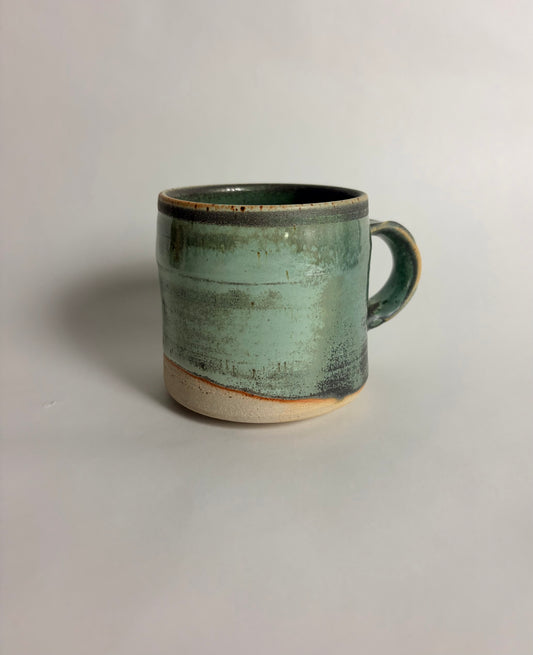 Mug with a Light Green Glaze