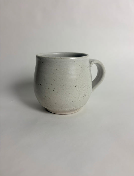 Mug with a Speckled Off White Glaze