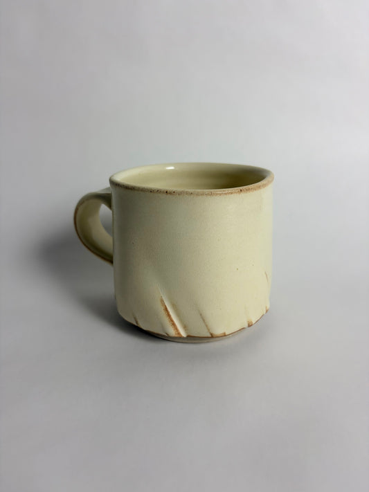 Yellow Mug with Lines