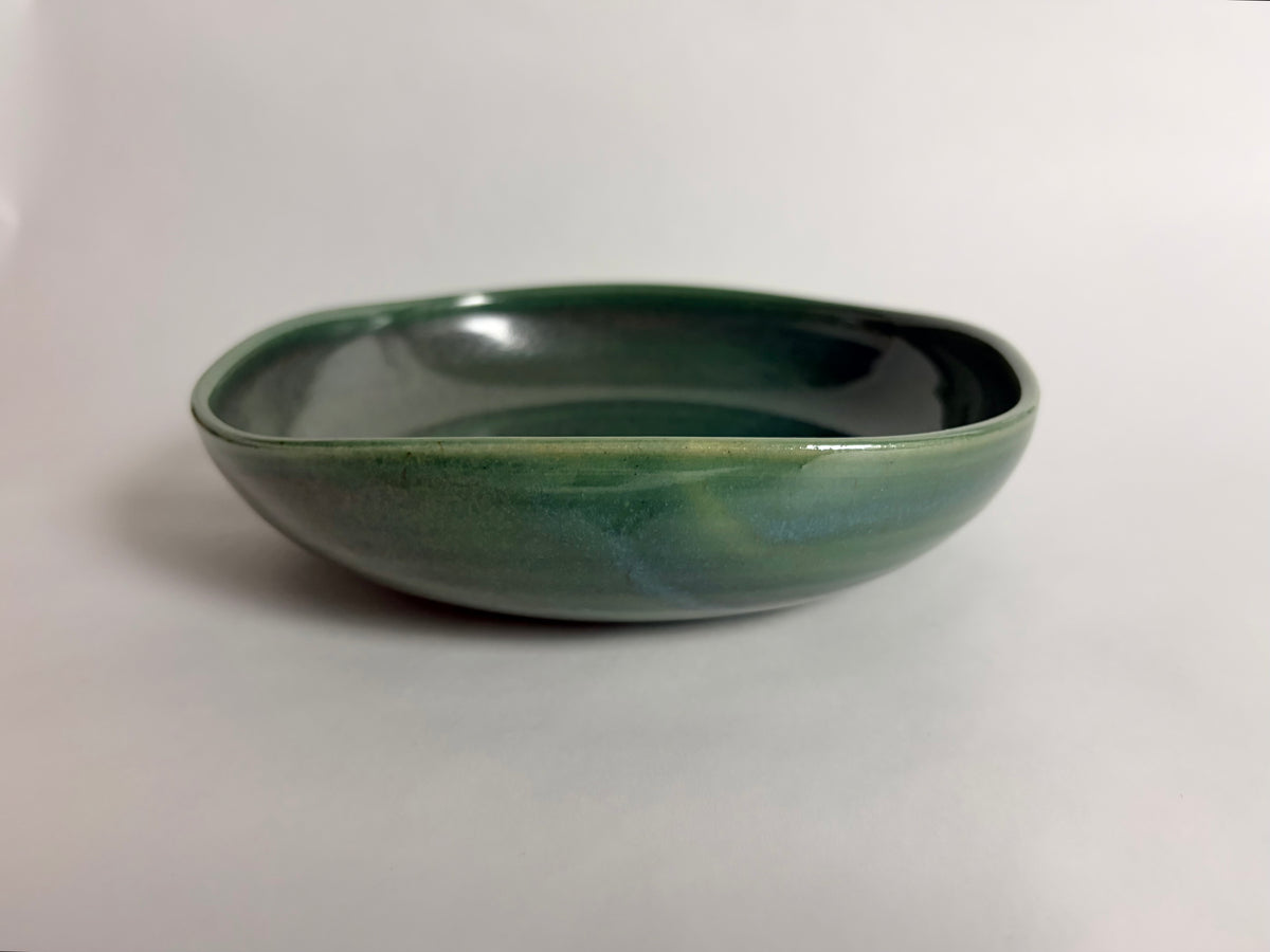 Shallow Oribe Bowl