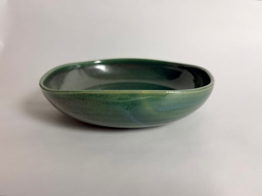 Shallow Oribe Bowl