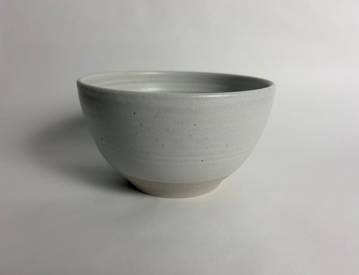 A Pair of  Semi Matte Off White Bowls