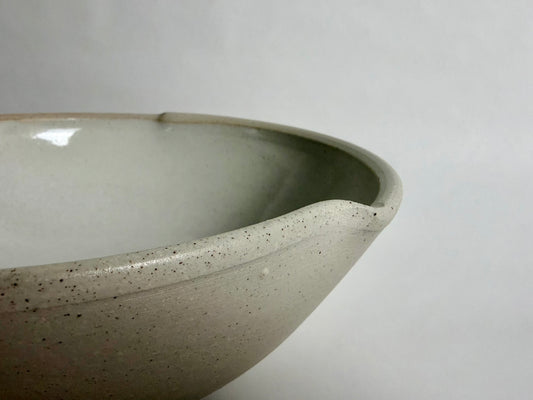 Serving Bowl with Rim Accents