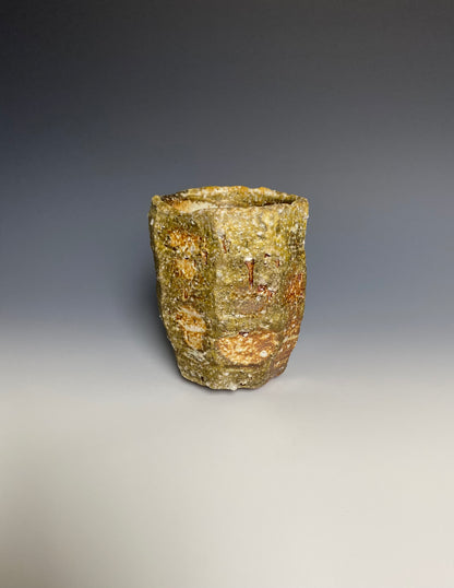Wood Fired Faceted Cup