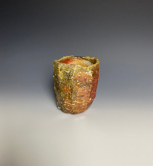 Wood Fired Faceted Cup