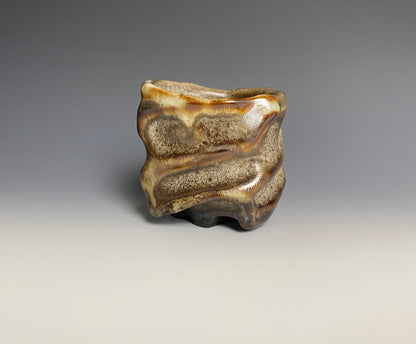 Wood fired Hand Carved Cup