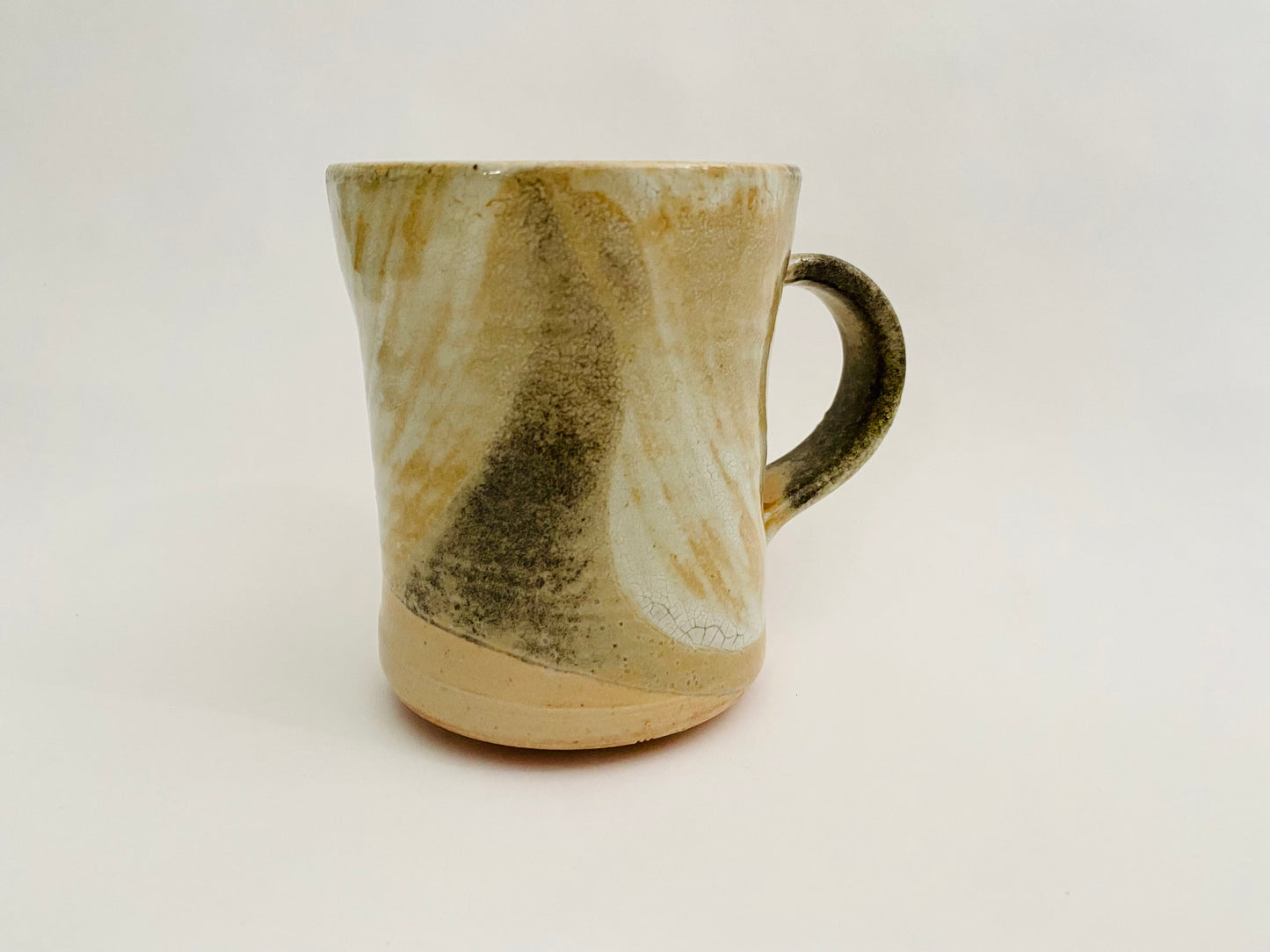 Mug with shino glaze