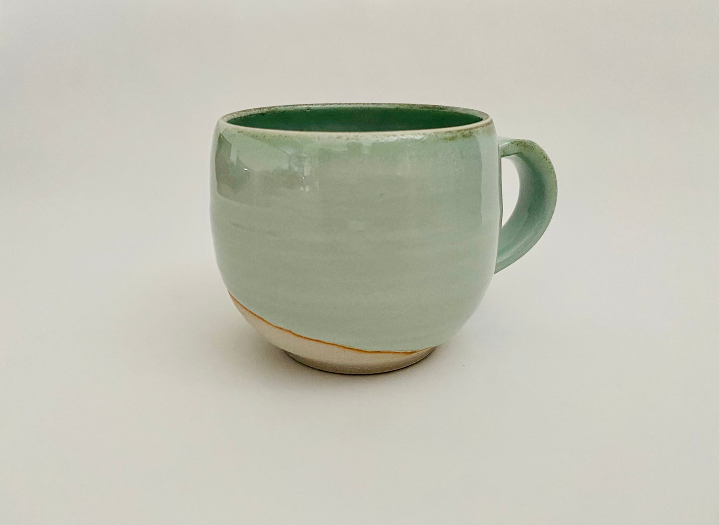 Light green mug