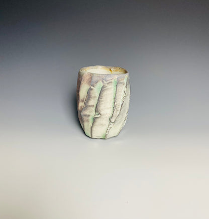 Wood Fired Faceted Yunomi
