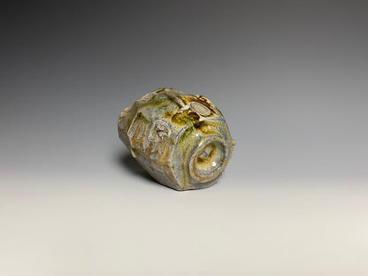 Wood Fired Faceted Yunomi