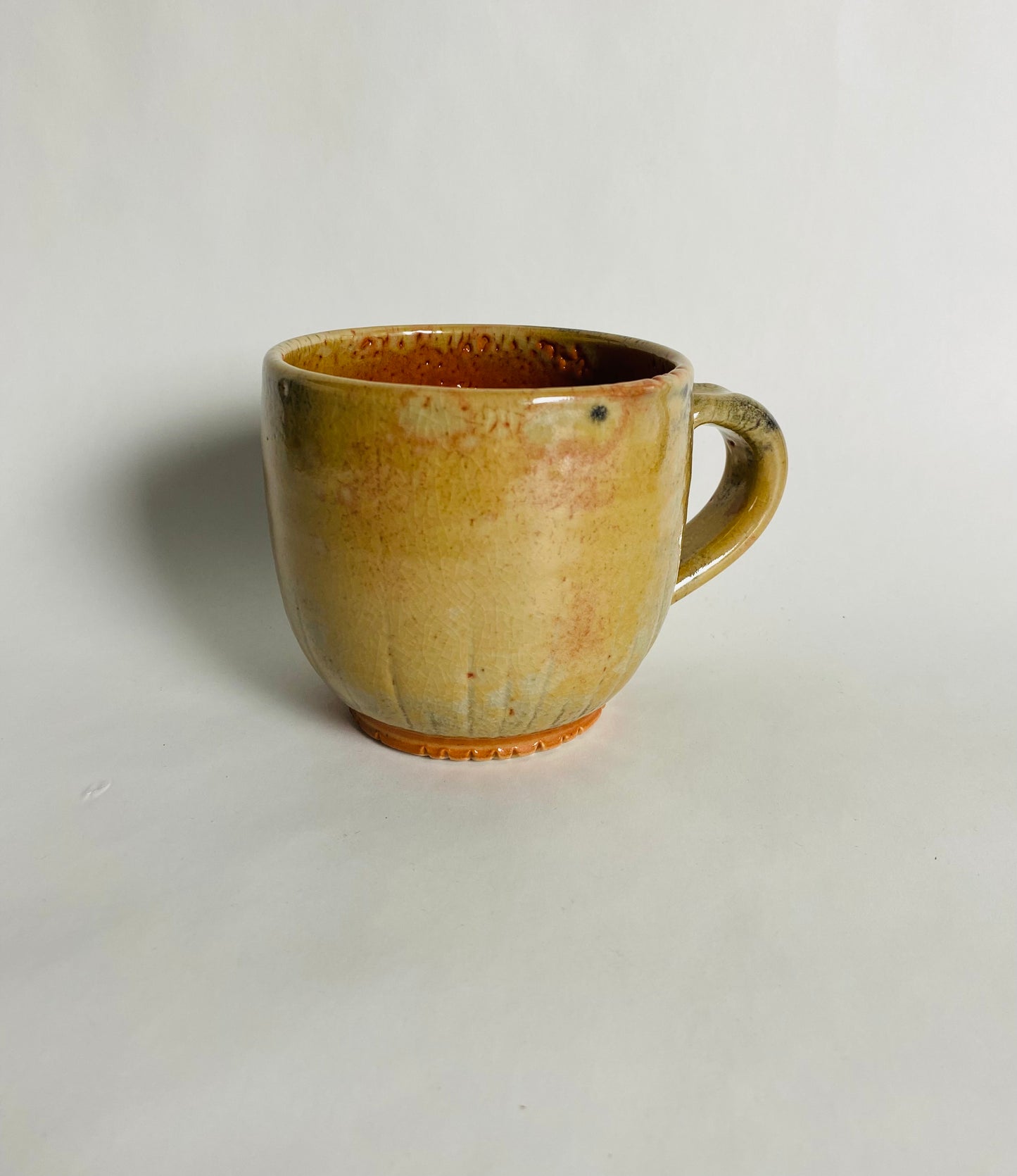 Large Mug with a Shino Glaze