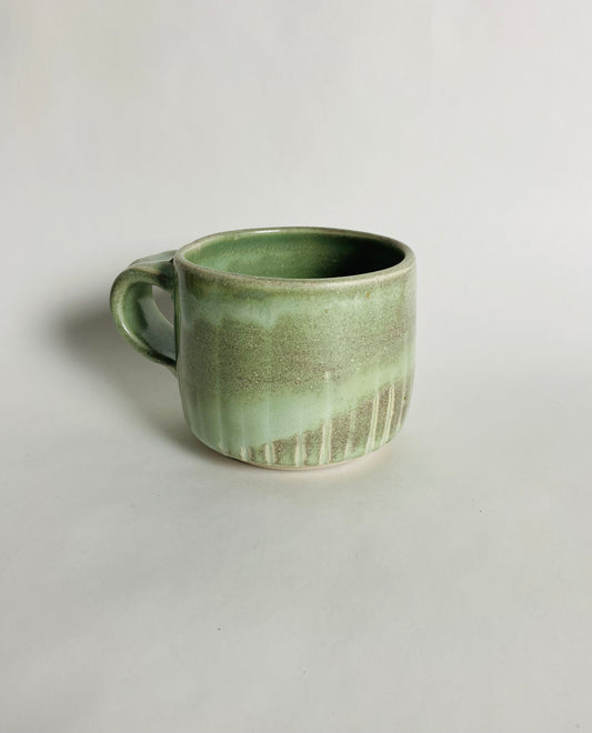 Mug in a Light Green Glaze