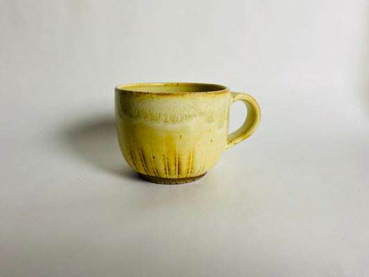Mug with a Yellow Glaze