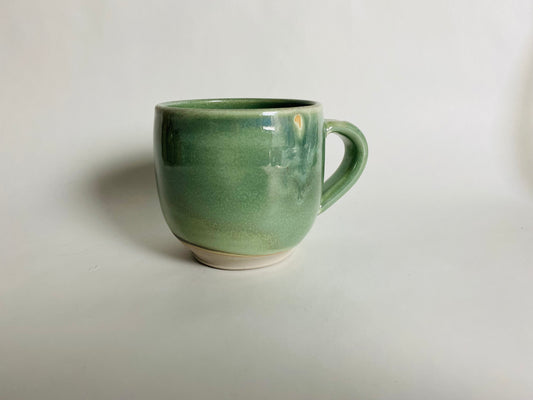Mug in a Light Green Glaze