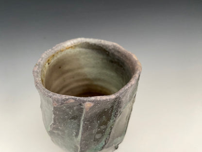 Wood Fired Faceted Cup