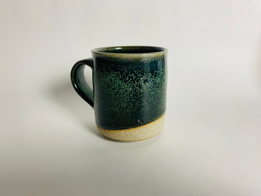 Forest Green Mug with Crystals