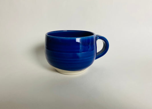 Large Cobalt Blue Mug