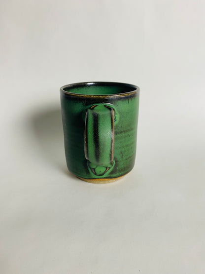 Stoneware Mug, Forest Green Glaze