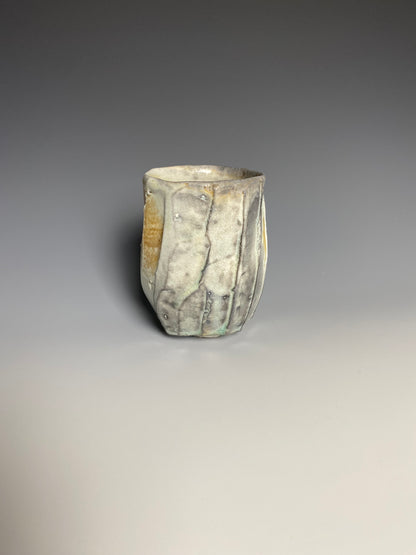 Wood Fired Faceted Yunomi