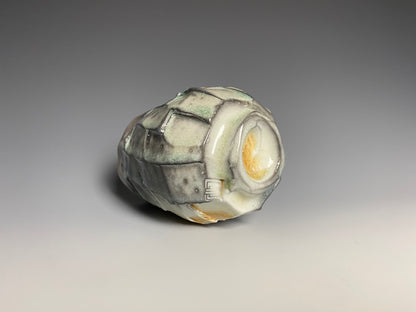 Wood Fired Faceted Yunomi