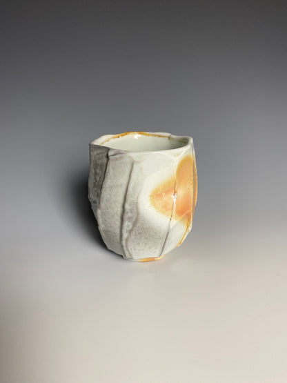 Wood Fired Faceted Yunomi