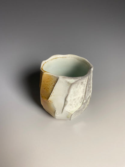 Wood Fired Faceted Yunomi