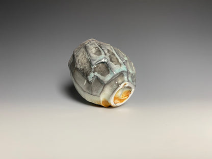 Wood Fired Faceted Yunomi