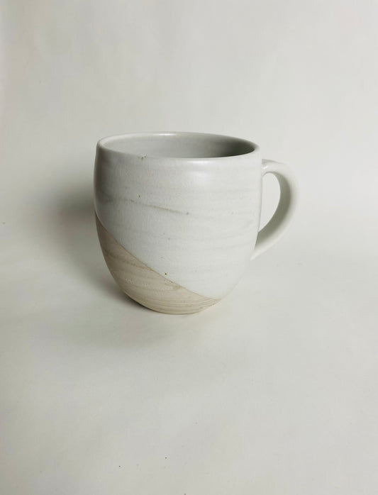 Mug with a Satin White Glaze