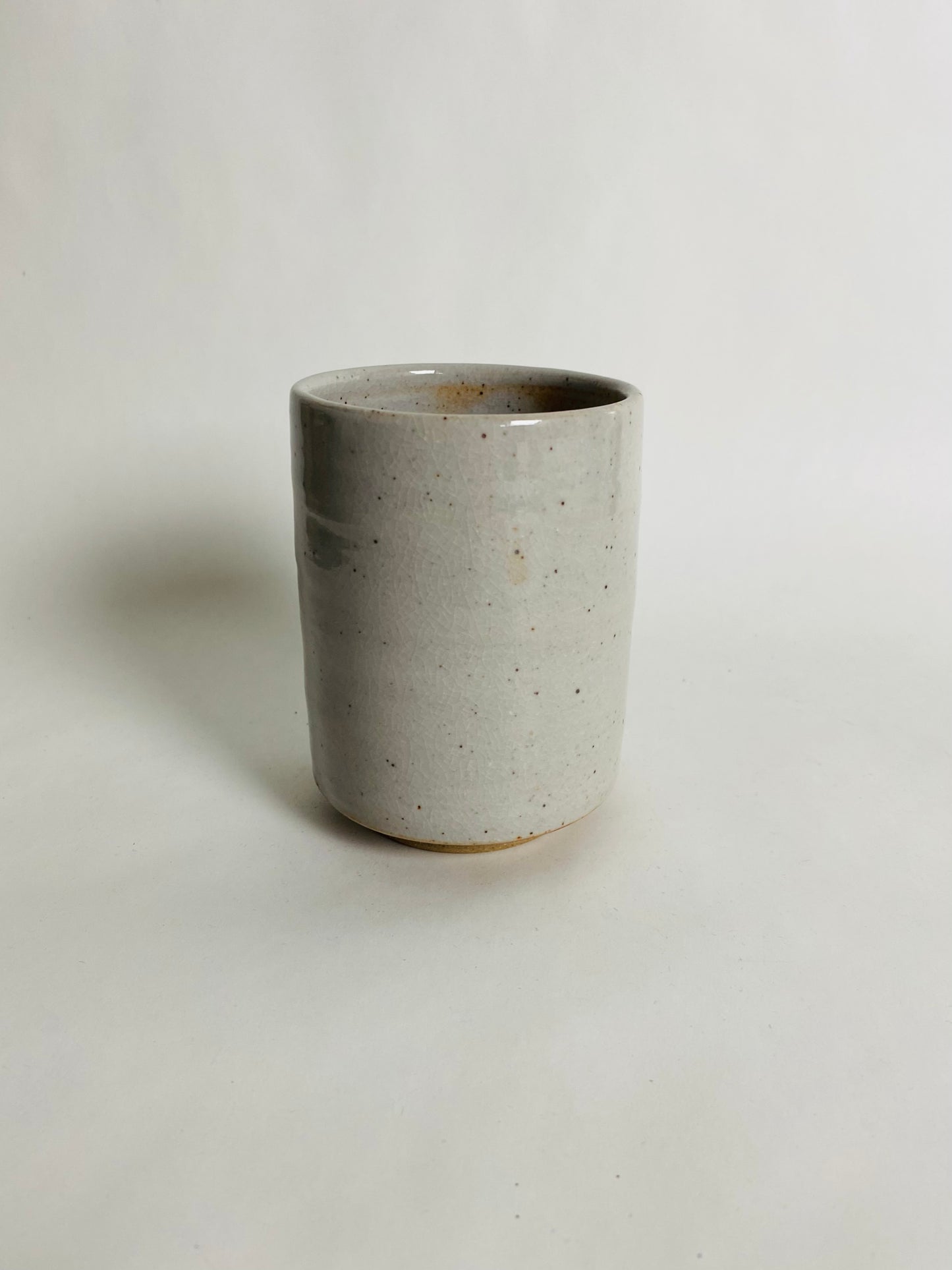 Tumbler with White Shino Glaze