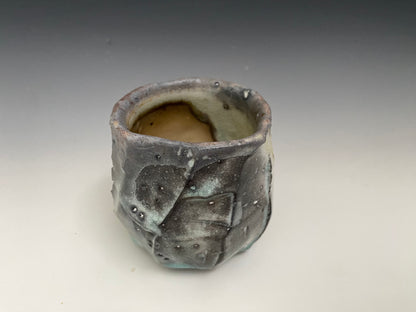 Wood Fired Faceted Cup