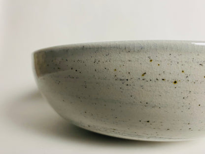 Serving Bowl with a Speckled Celadon Glaze