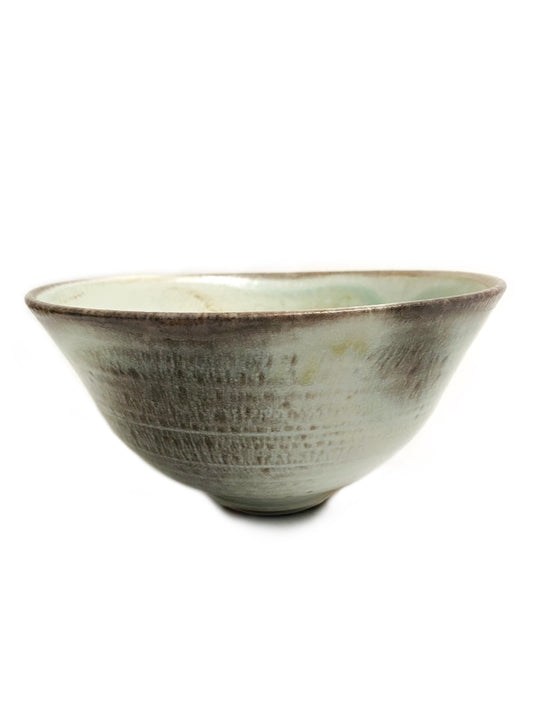 Wood Fired Porcelain Bowl